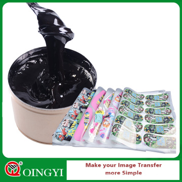 Tinta de sublimación offset Qingyi tinte negro para máquina de impresión offset